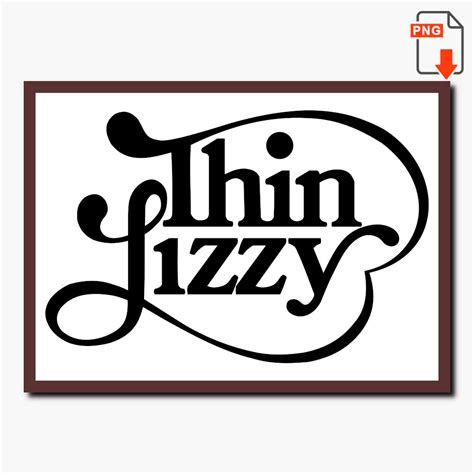 Thin Lizzy Logo Poster, Thin Lizzy Band Old Logo Poster Download File ...