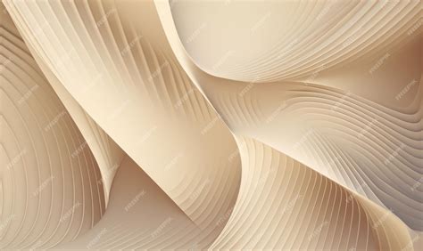 Premium AI Image | Abstract cream color background or wallpaper with angles polygons triangles ...