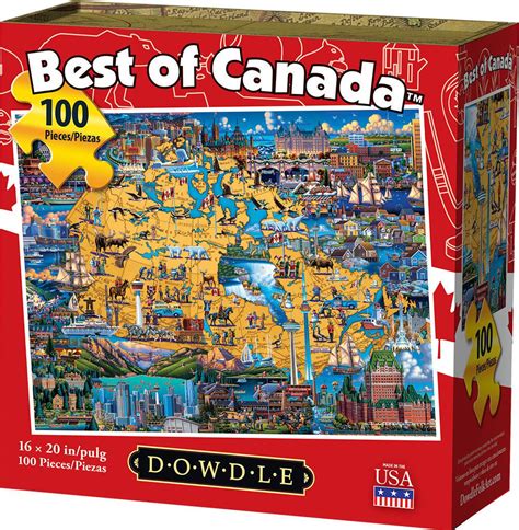 Dowdle Jigsaw Puzzle - Best of Canada - 100 Piece | Walmart Canada