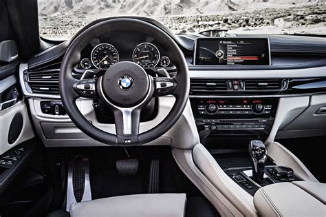 The new BMW X6 M50d Bicolour Leather Nappa with extended contents Ivory White/Black - Interior ...