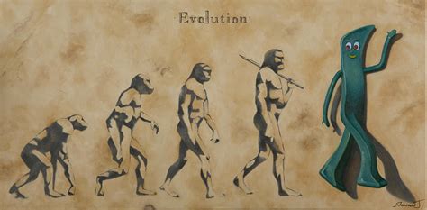 Evolution Painting by Judy Sherman