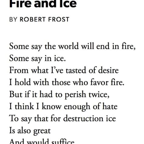 Stream 340 Fire And Ice by Robert Frost by Samuel West #PandemicPoems | Listen online for free ...