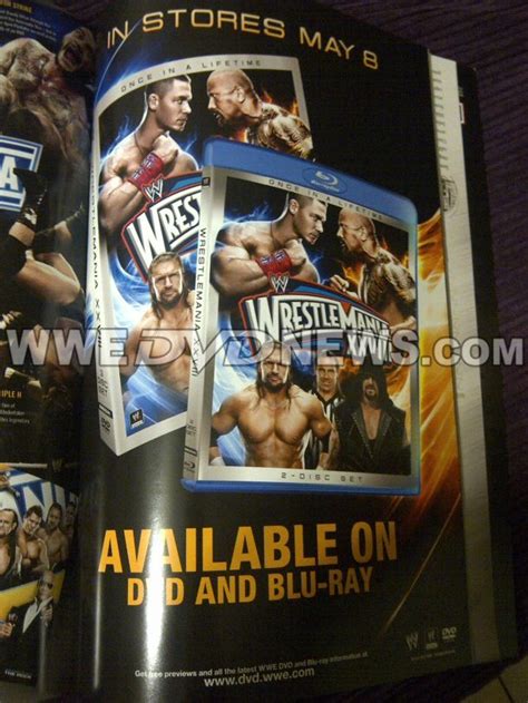 WWE WrestleMania 28 (XXVIII) DVD & Blu-ray Cover Revealed | Wrestling DVD Network