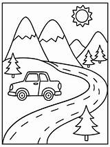 Road Coloring Images  Free Download On Freepik sketch template