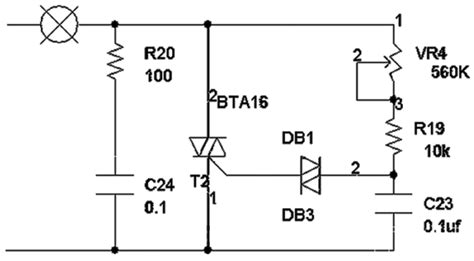 Bta12 Triac Circuit Diagram