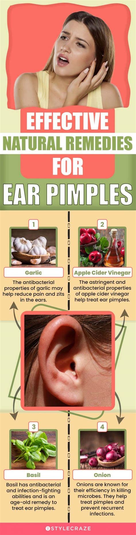 How To Get Rid Of Pimple In Ear - Easy DIY Methods