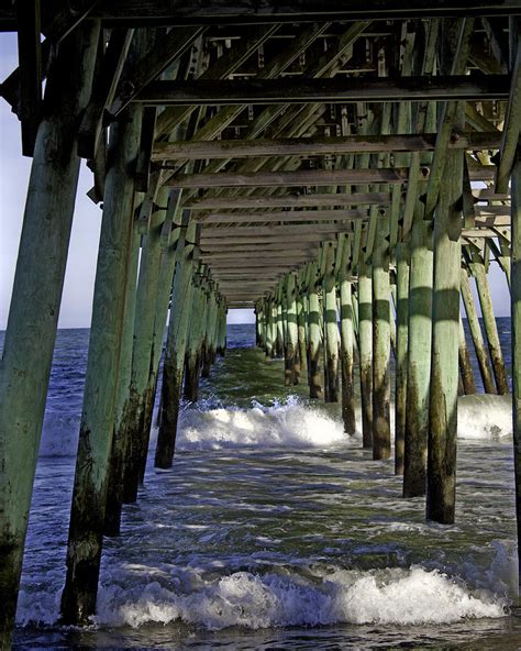 Garden City Pier Sc Photograph by Rose Fleming