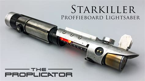 Galen Marek "Starkiller" Lightsaber w/ Proffieboard - YouTube