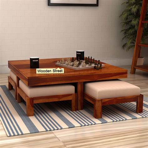 Top 5 Coffee Table Sets For Coffee & Gossip Lovers - WoodenStreet