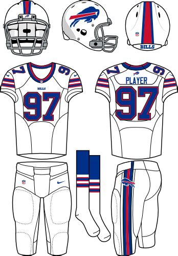 Buffalo Bills Road Uniform - National Football League (NFL) - Chris ...