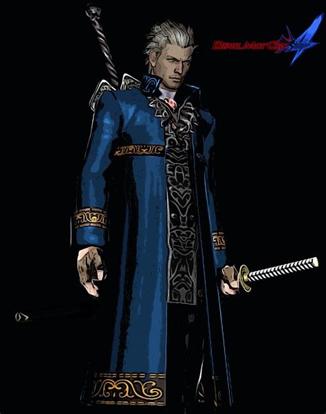 My Vergil design for Devil May Cry 4 by monkeygigabuster on DeviantArt