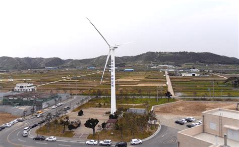 Homigot Sunrise Square Wind Power Generator - Pohang