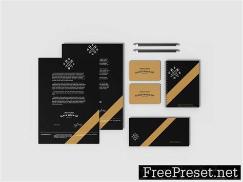 Stationary / Branding Mockup V.2 46TTBZF