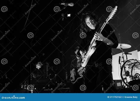 War on Drugs Band Adam Granduciel Live in Concert at Newcastle O2 Academy Editorial Photography ...