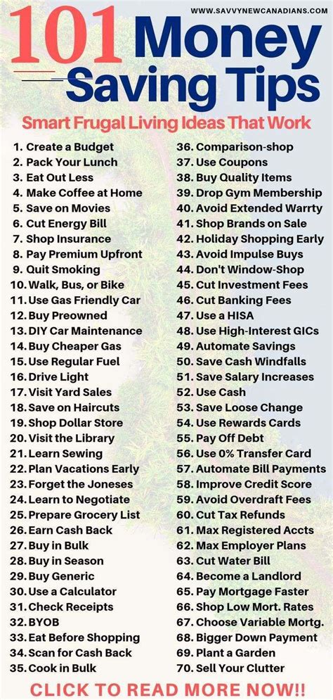 100 Creative Ways To Save Money On A Tight Budget 100 Creative Ways To Save Money On A Tight ...