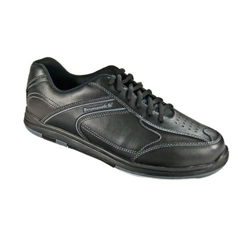 Brunswick Men's Flyer Black Wide Width Bowling Shoes FREE SHIPPING