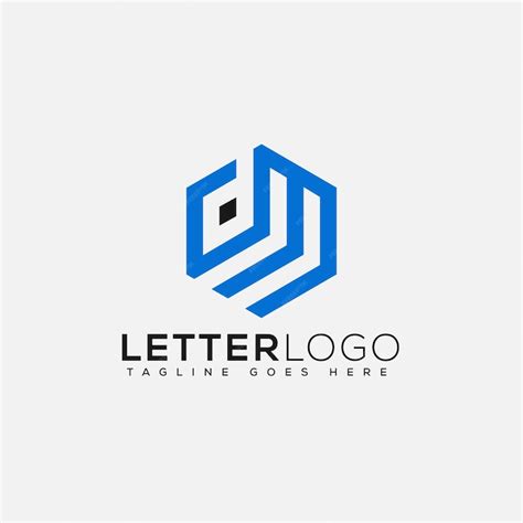 Premium Vector | Dm logo design template vector graphic branding element