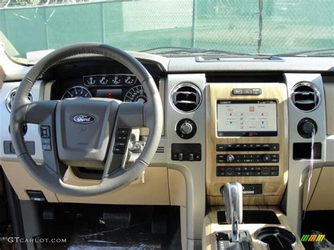 Pale Adobe Interior 2011 Ford F150 Lariat SuperCrew 4x4 Photo #44095648 | GTCarLot.com