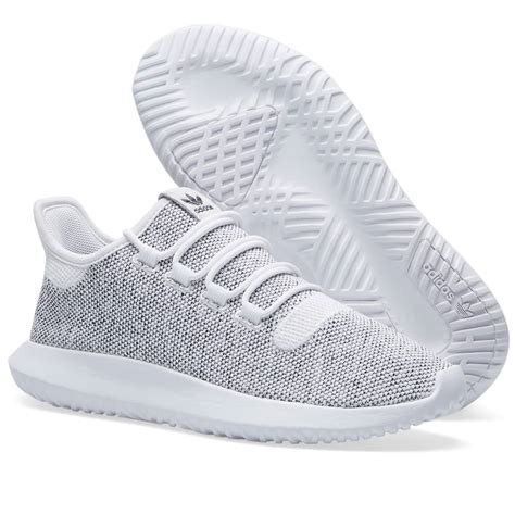 Adidas Tubular Shadow Knit White & Core Black | END. (UK)