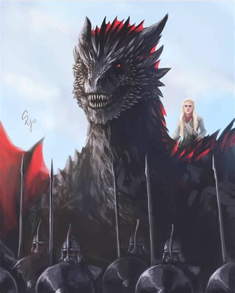 Game of Thrones Fanart on Instagram: “Artwork by @samdoesarts ° {DAENERYS TARGARYEN WEEK} "M ...