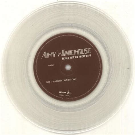 Amy Winehouse Tears Dry On Their Own UK 7" vinyl single (7 inch record / 45) (409978)