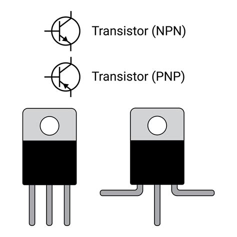 Transistor and Symbol 25747557 Vector Art at Vecteezy