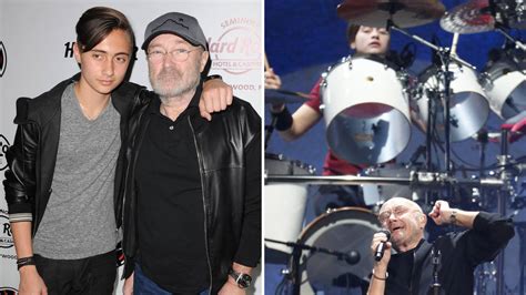 How Phil Collins' 20-year-old son Nicholas took over as Genesis drummer due to his... - Smooth