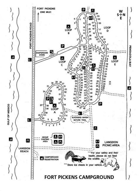 Gulf Islands National Seashore (Florida) | FORT PICKENS GROUP CAMPSITE