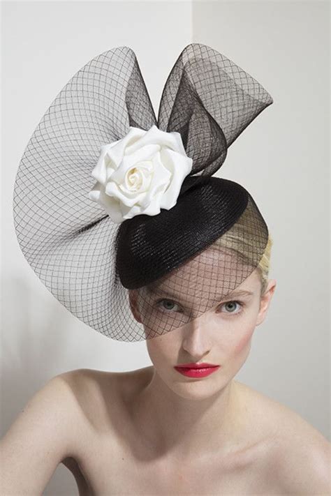 Philip Treacy London - Diamond Crin Beret | Fascinator hats diy, Fancy hats, Couture hats