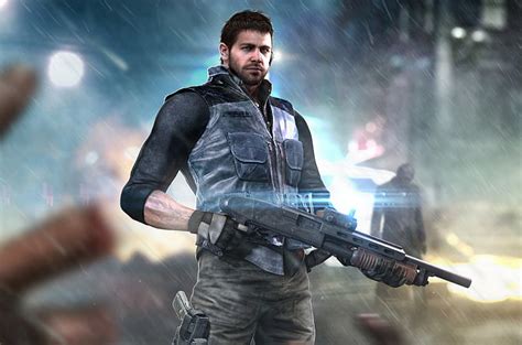 HD wallpaper: resident evil, fan art, capcom, chris redfield, bsaa | Wallpaper Flare