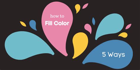 5 Quick & Easy Ways to Fill Color in Adobe Illustrator