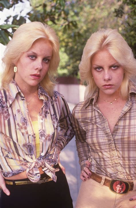 Cherie Currie of The Runaways and her sister Marie. Found on Bing from bradelterman.tumblr.com ...