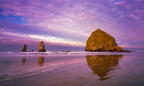 "Cannon Beach Sunrise", Oregon Coast - Mike Putnam Photography