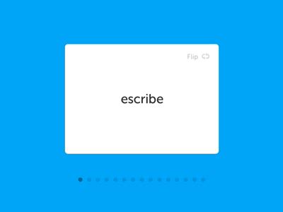 Flashcards Prototype by Sean Chin for Duolingo on Dribbble