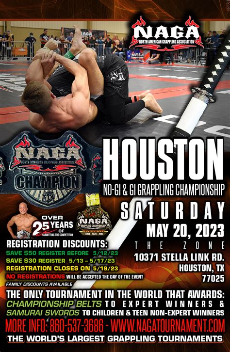 Houston Grappling & BJJ Championship - Houston, TX