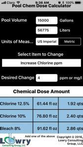 Free Pool Acid Dose Calculator | Pool Chemistry Training Institute
