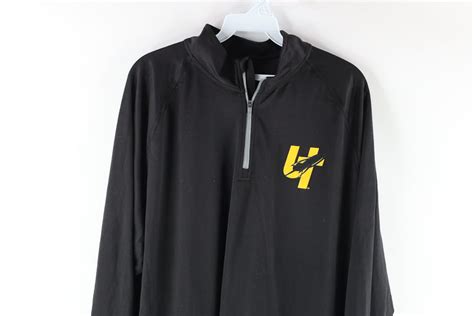 Vintage Under Armour Team Issued University Toledo Football Half Zip ...