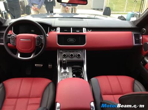 range rover red interior - Hledat Googlem | Luxury cars range rover, Custom car interior, Dream ...