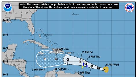 Tropical Storm Kirk strengthens, heads to Caribbean islands