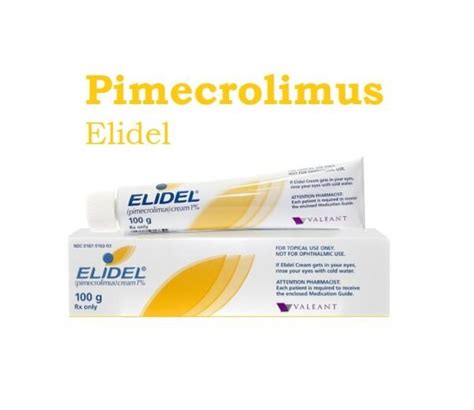 Elidel (Pimecrolimus) Cream - Uses, Dose, Side effects, MOA, Brands