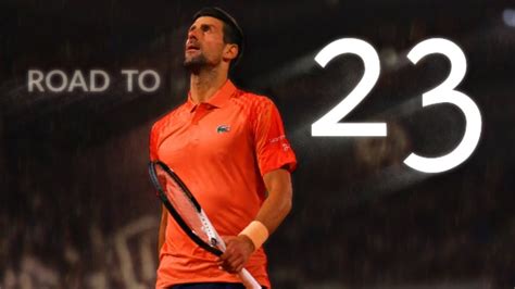 Novak Djokovic 23 - most Grand Slam titles in the Open Era - YouTube