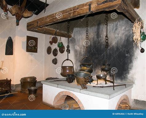 Kitchen Of Medieval Castle Royalty Free Stock Image - Image: 6896466