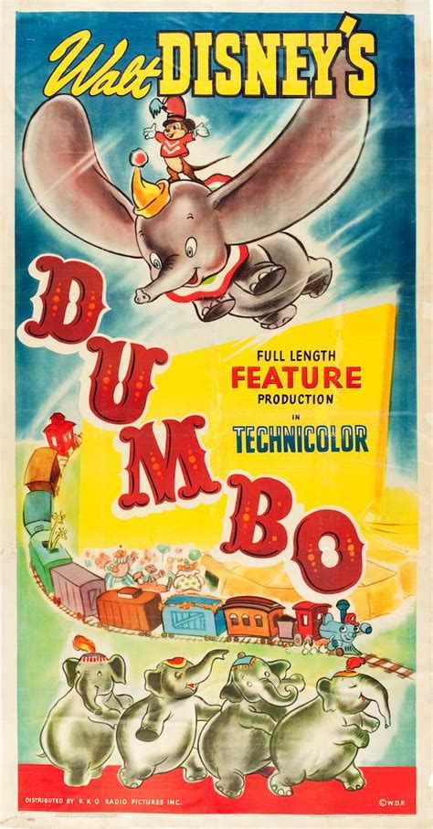 Dumbo (1941) - Poster US - 1566*3000px