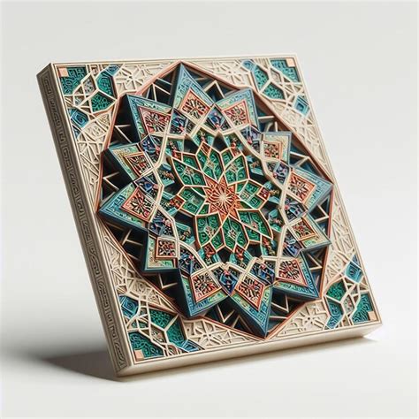 Premium Photo | Islamic Geometric Art in 3D with Intricate Patterns and ...