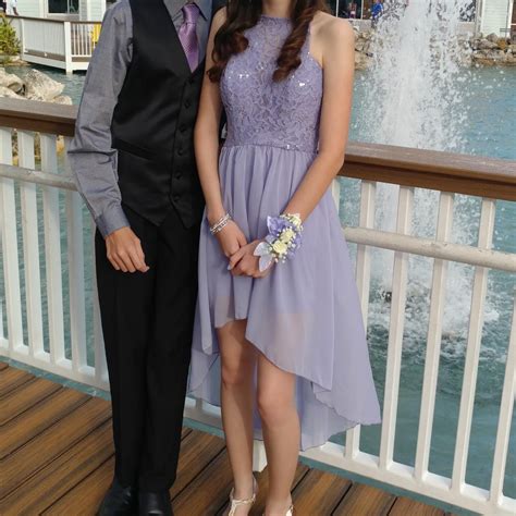 US SHIPPING ONLY Periwinkle Purple Homecoming Prom... - Depop