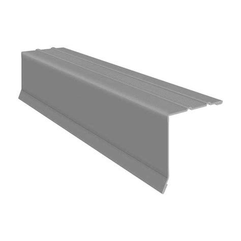 1-3/8 in. x 1-3/8 in. x 10 ft. Galvanized Steel Embossed Drip Edge ...