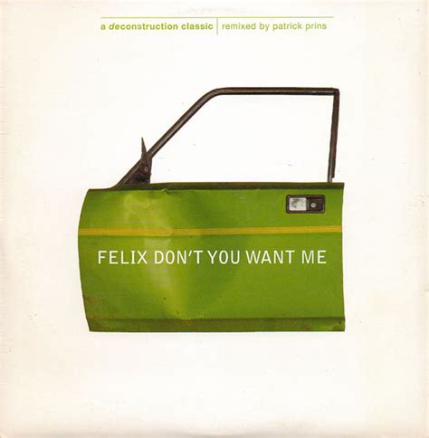 Felix - Don't You Want Me (Remixes) (1995, CD) | Discogs