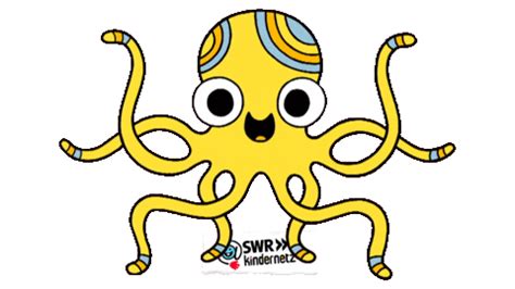 Octopus Dancing Sticker by SWR Kindernetz for iOS & Android | GIPHY