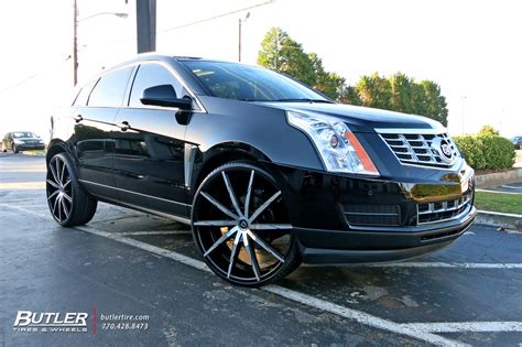 Cadillac SRX with 26in Lexani CSS15 Wheels exclusively from Butler Tires and Wheels in Atlanta ...