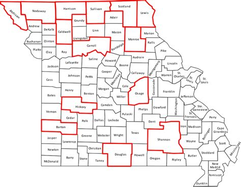 Jefferson County Missouri Zip Codes